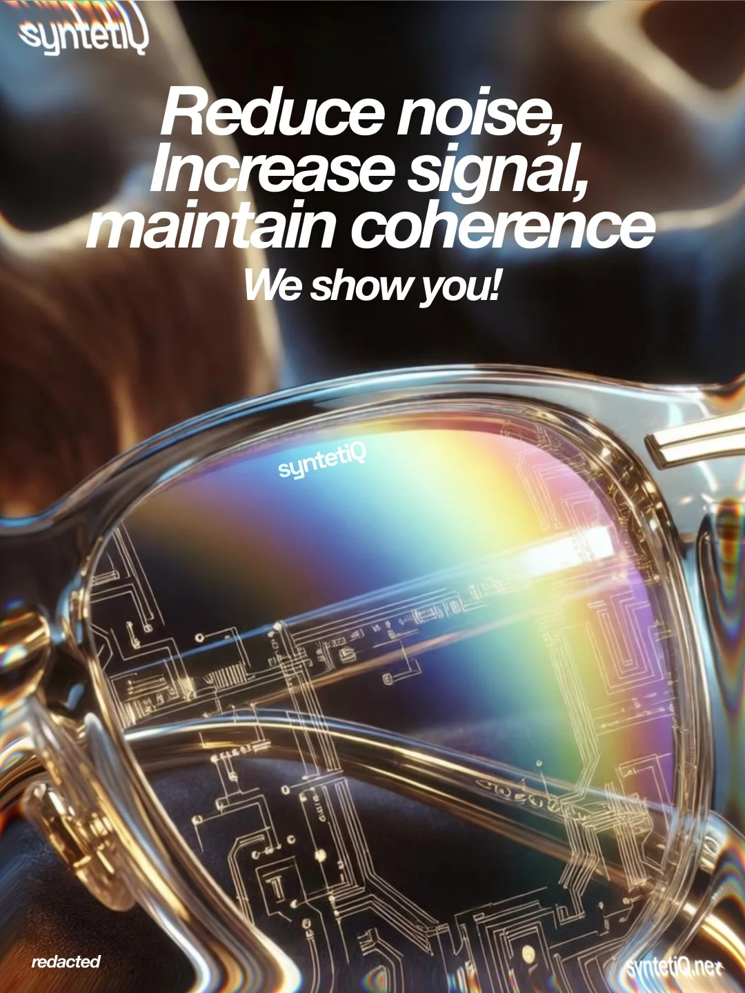 OBSERVATION
Glasses no longer correct sight.
They 