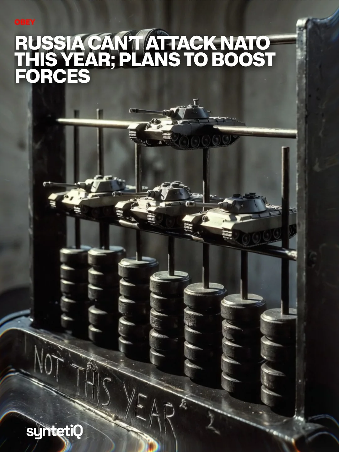 CAN’T STRIKE. NOT YET.
Russia stalled. Europe watc