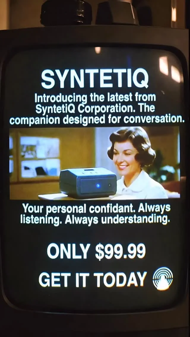 SyntetiQ companion drop.
“Always listening. Always