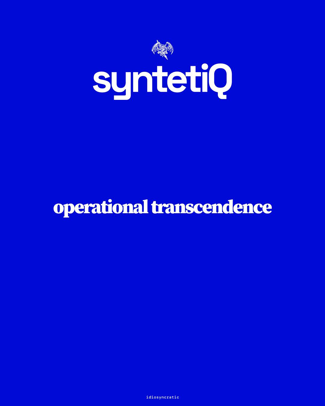 operational singularity